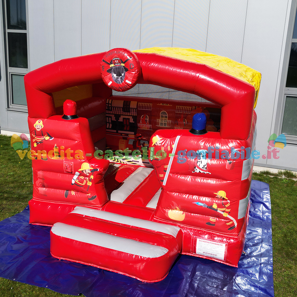 Castello Gonfiabile Mini Vigili del Fuoco - immagine 10