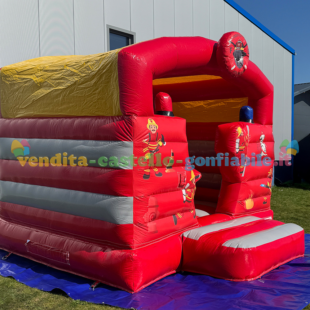 Castello Gonfiabile Mini Vigili del Fuoco - immagine 8