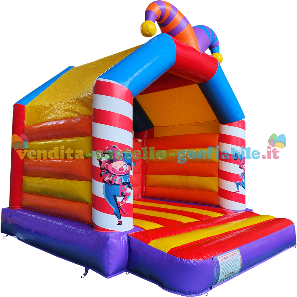 Castello Gonfiabile Pagliaccio del Circo - immagine 15